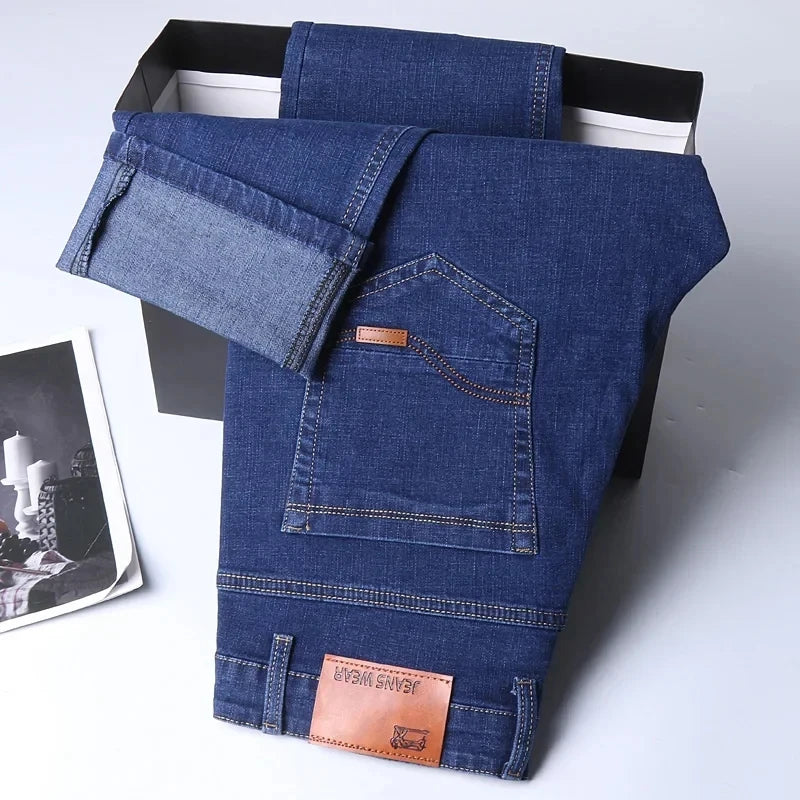 Slim Classic Straight Business Jeans