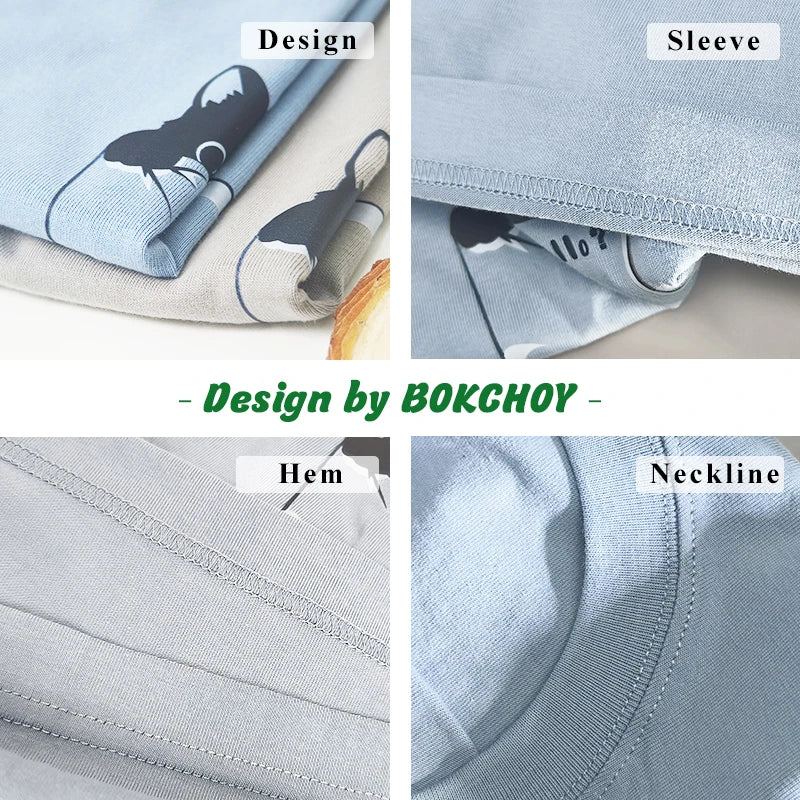 Pure Cotton Cat Graphic Tee