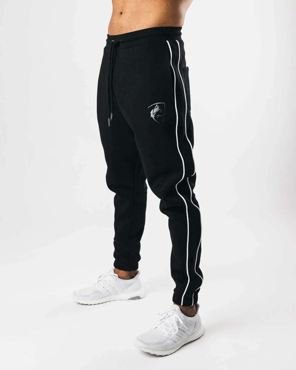 Men's Casual Jogger Pants Winter Sports Tapered Sweatpants for Running Training