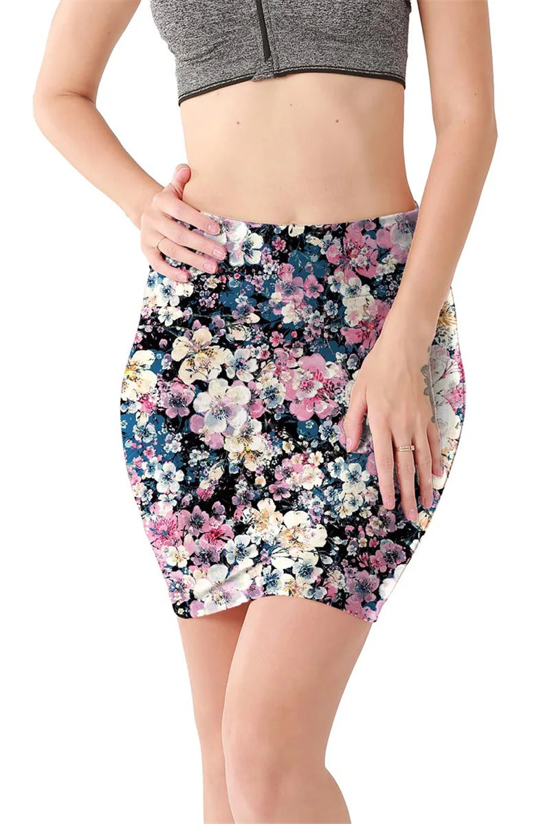 Mini High Waist Skirts Sexy Girls Leopard Snake Pattern Skirts Casual Package Hip Short Skirts Women Tight Party Skirts
