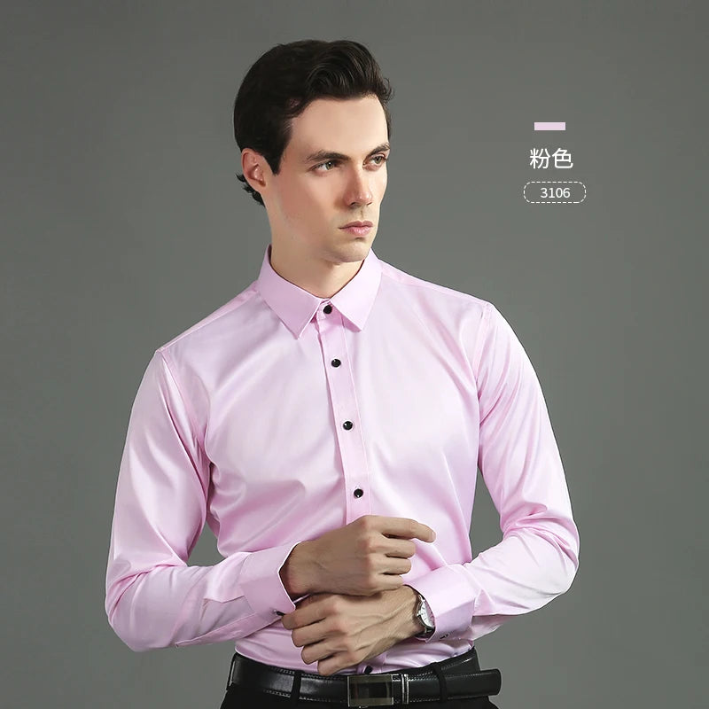 Slim Social Business Shirt Men