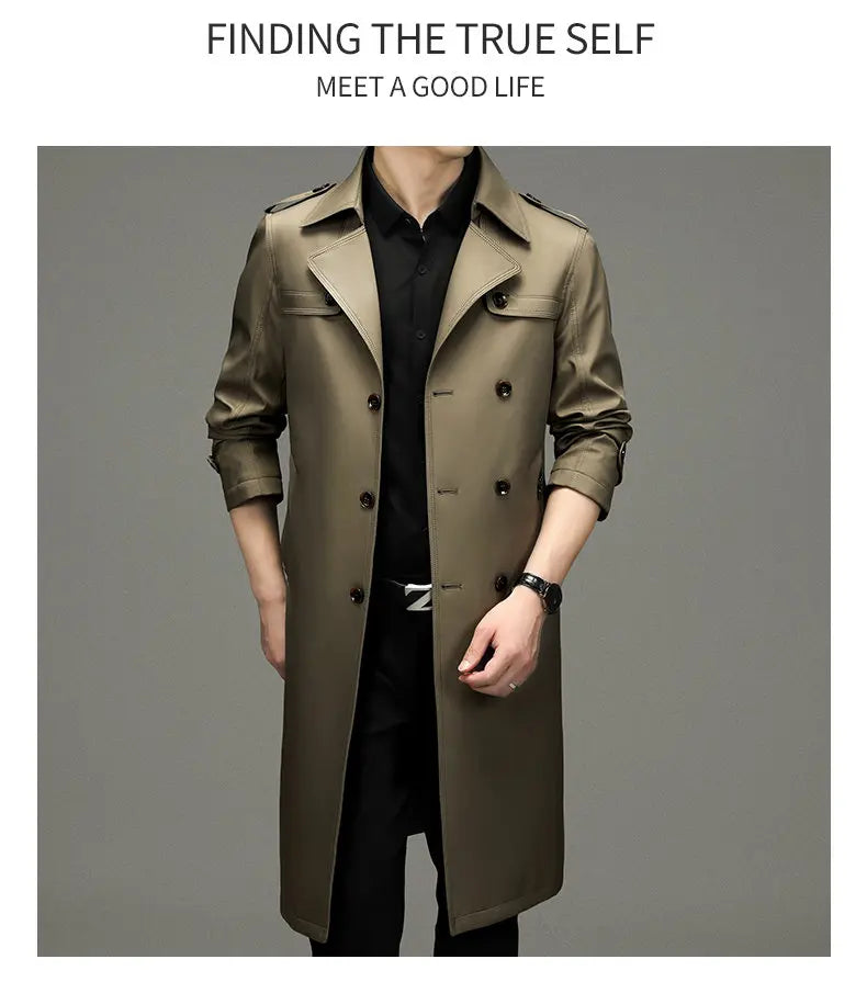Smart Casual Double Breasted Trench