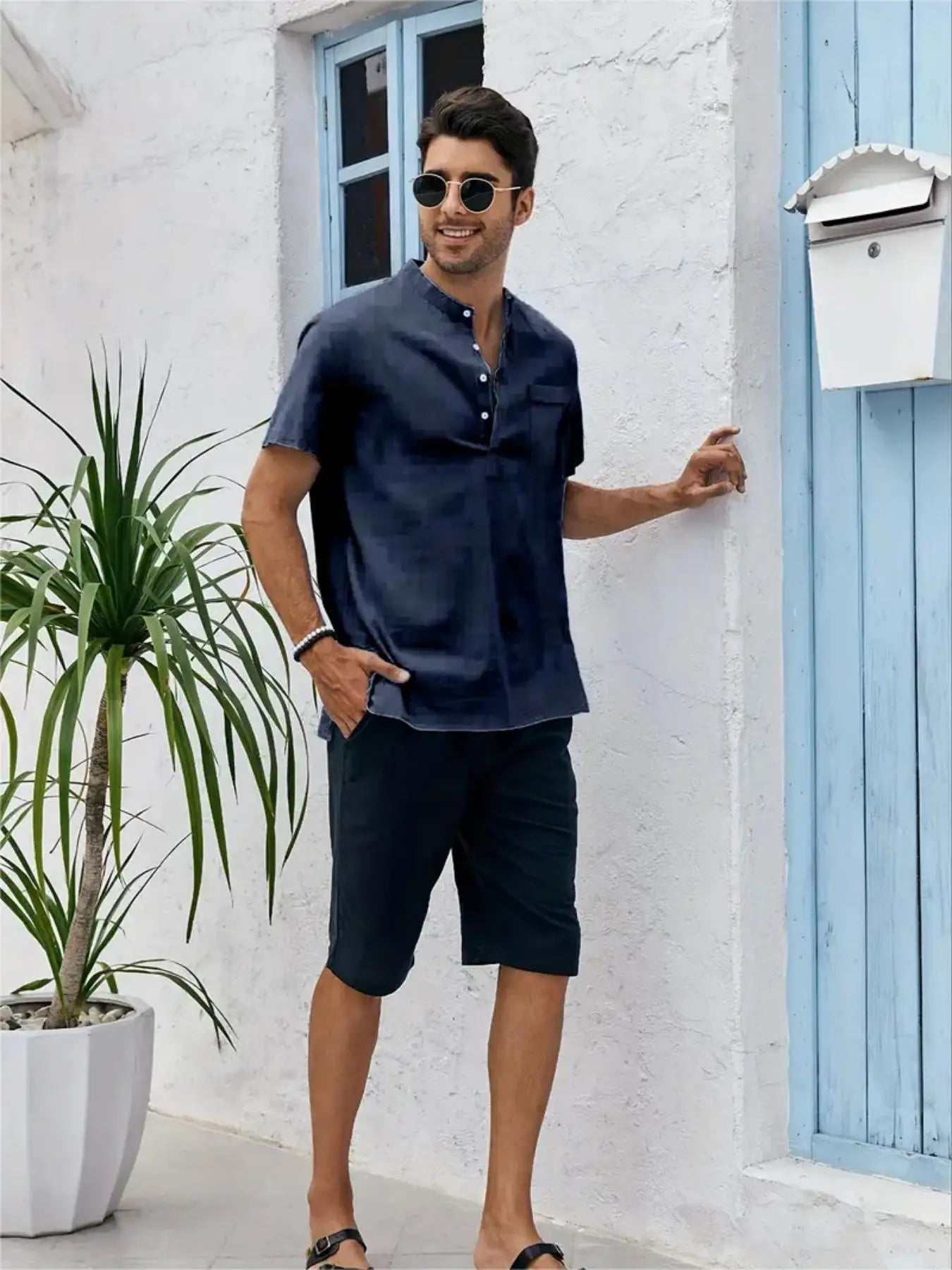 Linen Pocket Summer Shirt