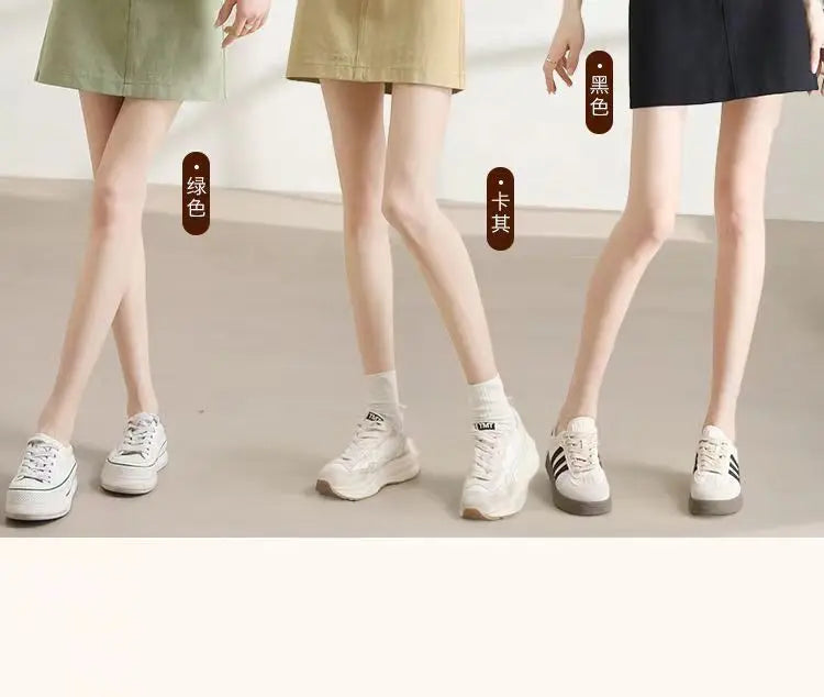 Modern High Waist Mini Skirt