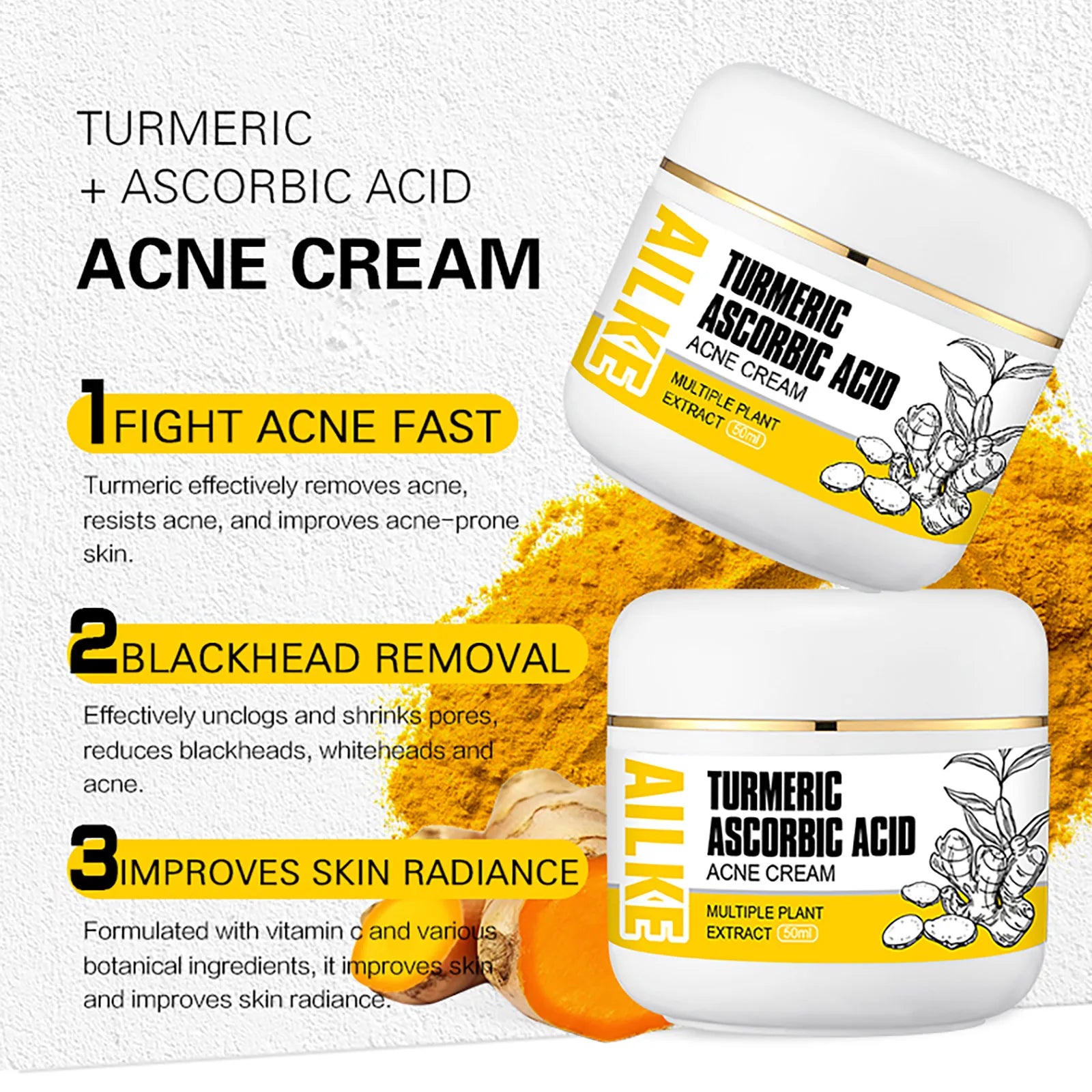 Organic Turmeric Brightening Skincare Kit