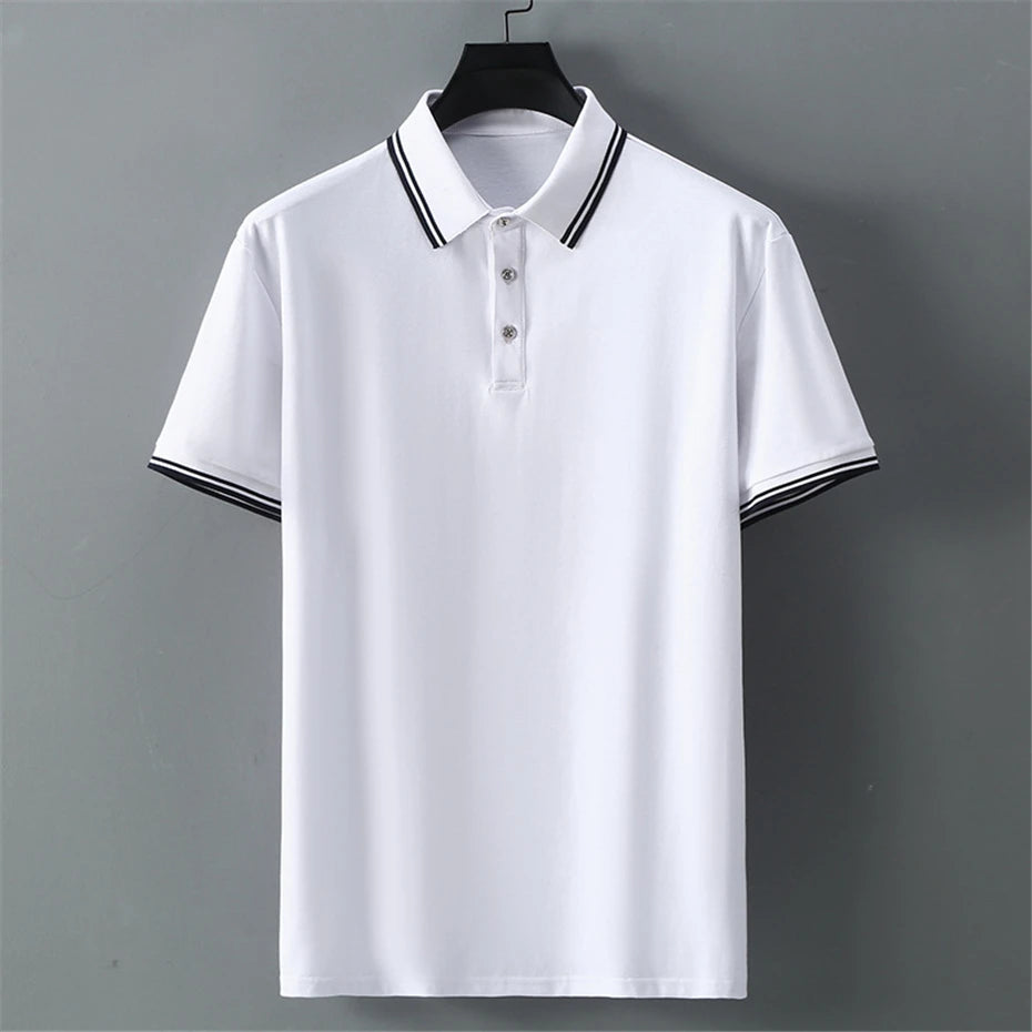 Extra Large Solid Summer Polo