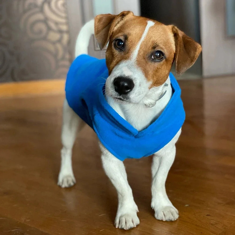 D-Ring Warm Fleece Dog Vest
