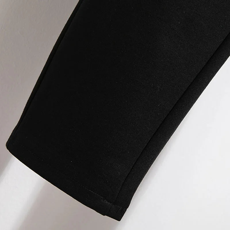 High Waist Woolen Harem Pants