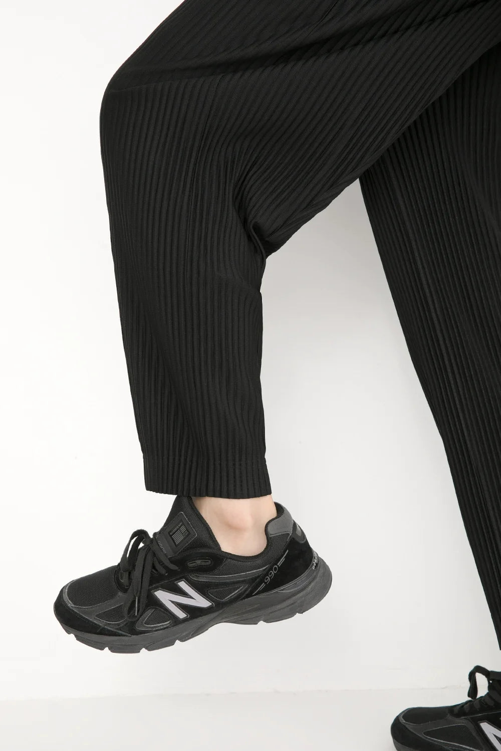 Japanese Pleated Streetwear Suit Pants