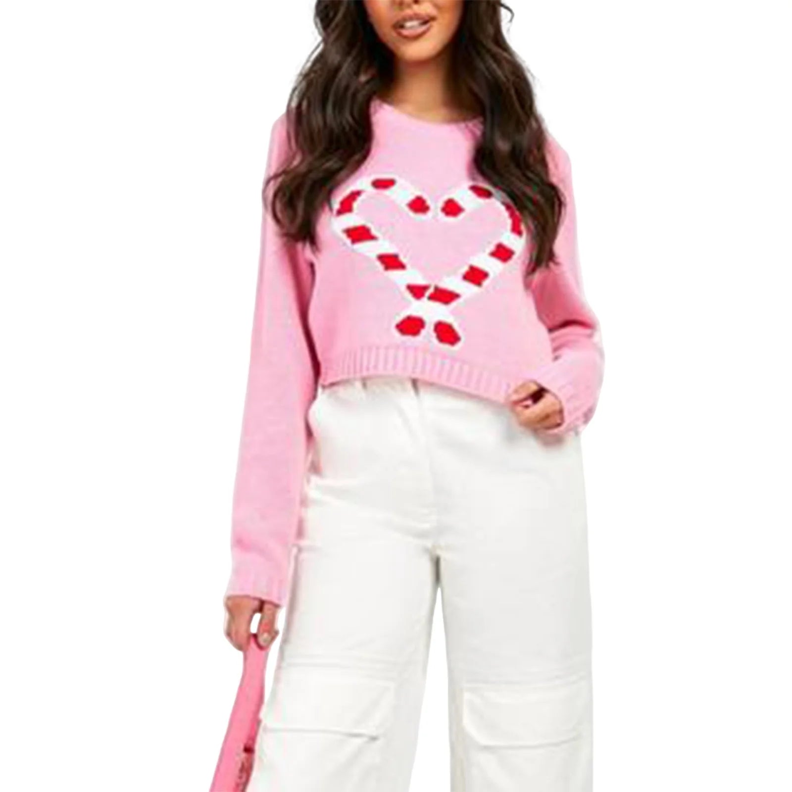 Snowflake Knit Christmas Pullover