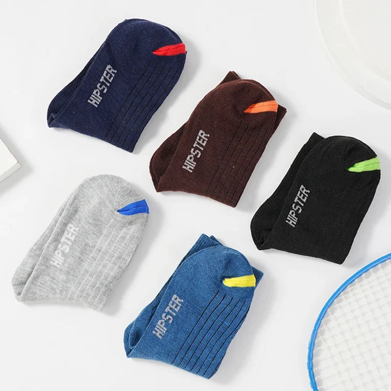 Men’s Breathable Crew Socks (3 Pairs)