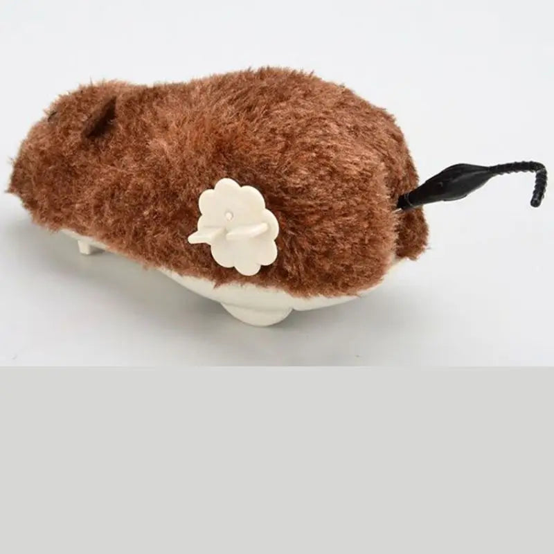 Lifelike Plush Running Mouse Toy