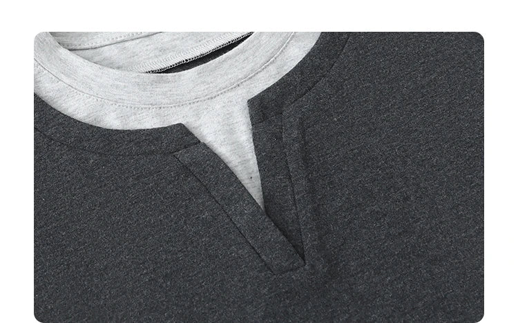 Color Contrast Patchwork Sport Tee