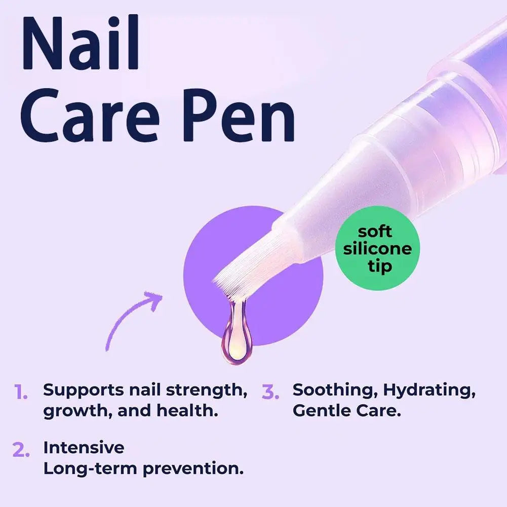 Nail Nutrition Oil Pen Nail Treatment Cuticle Revitalizer Oil Prevent Agnail Nail Polish Soften Nourish Nail Care