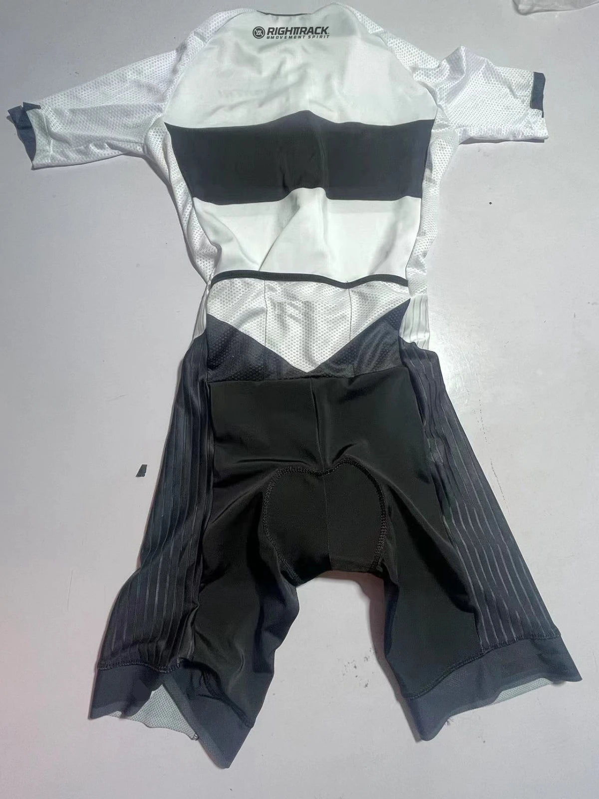 RIGHTTRACK Trisuit MEN'S Triathlon Jumpsuit Summer Skinsuit Swimming Cycling Running Competition Apparel Custom Names Flags