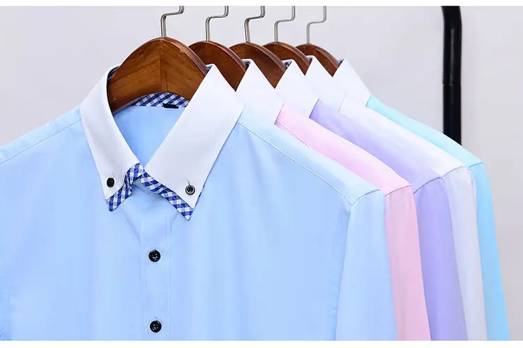Premium Non-Iron Business Dress Shirt