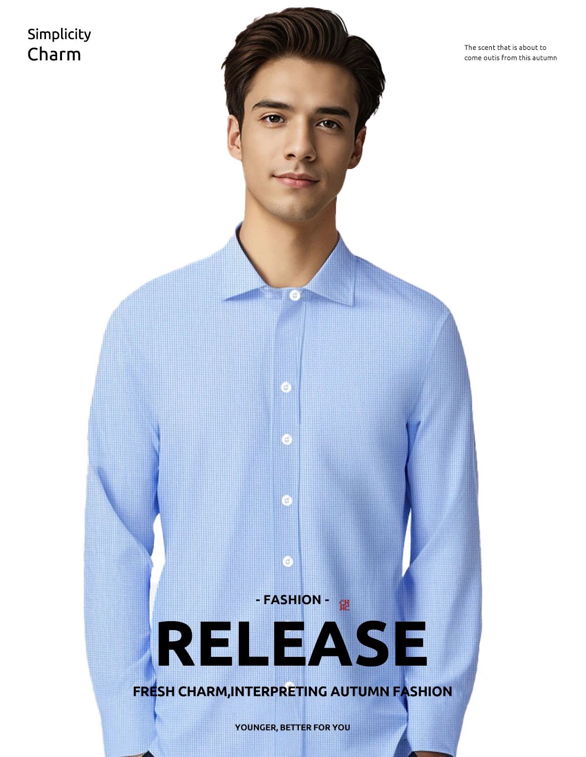 Embroidered Plaid Casual Street Shirt