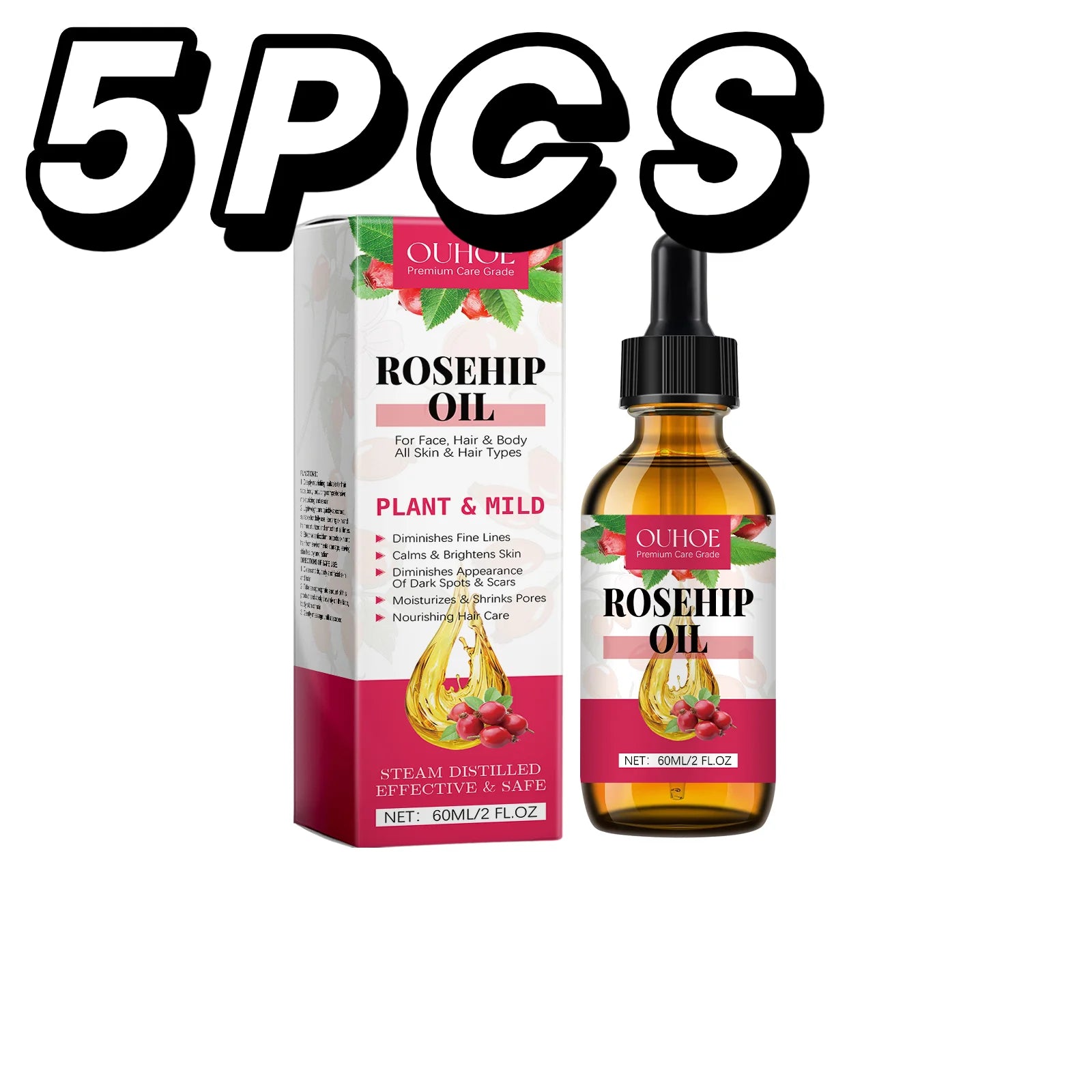 Organic Rosehip Facial Repair Oil