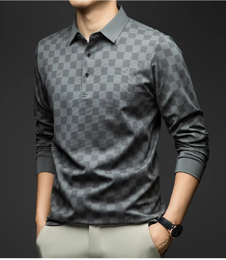 Autumn Plaid Polo Essential