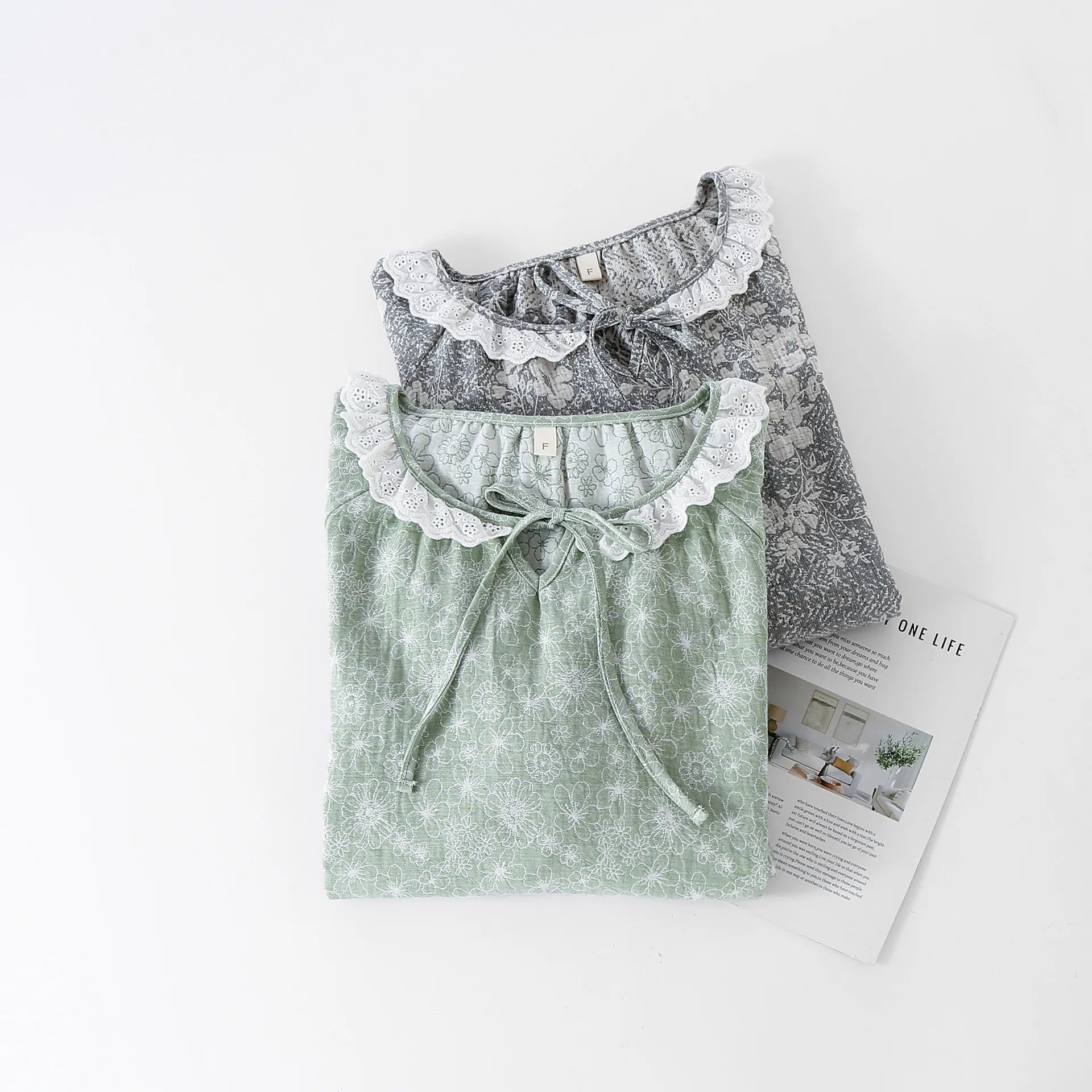 Sweet Cotton Floral Night Gown