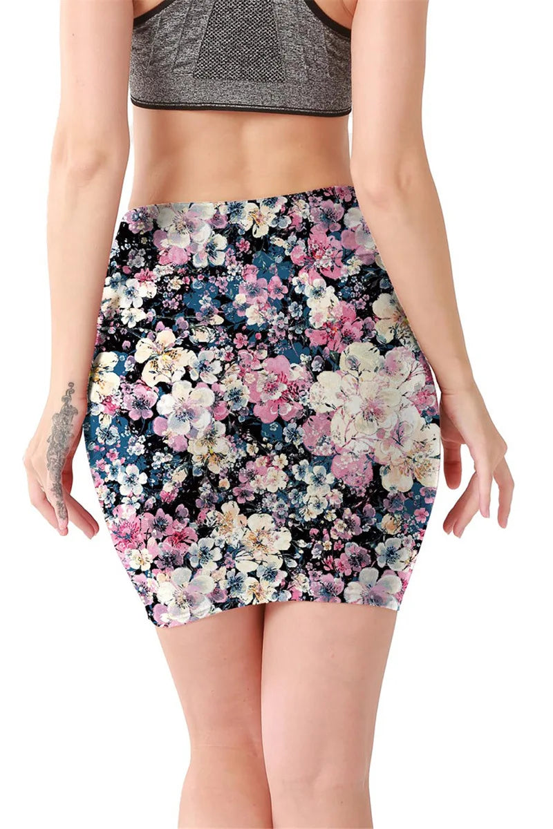 Mini High Waist Skirts Sexy Girls Leopard Snake Pattern Skirts Casual Package Hip Short Skirts Women Tight Party Skirts