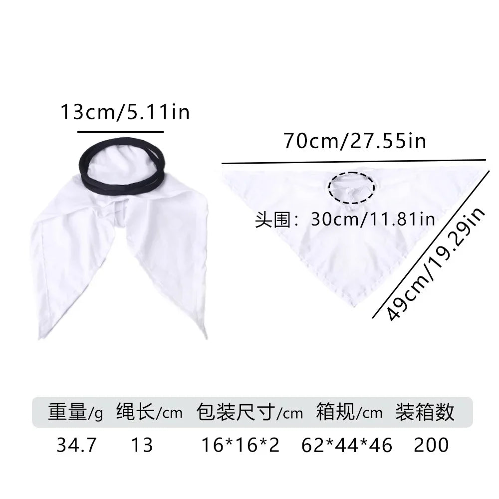 Pet Headscarf Fun Costume for Party Role Play Gathering Photo Cute Hat Pet Accessories for Small Cats Dogs Decoration Cat Hat