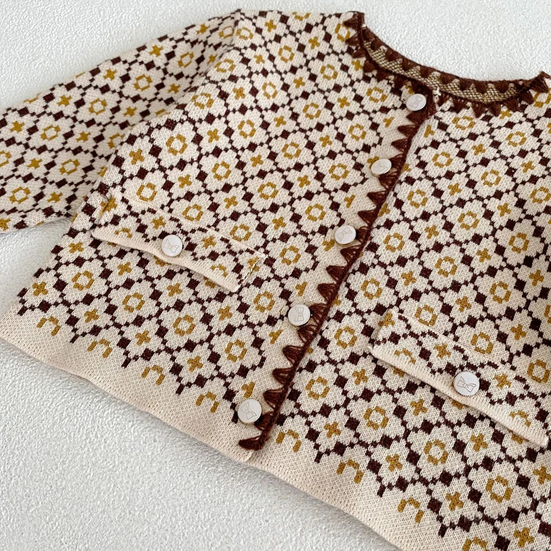 Soft Knit Baby Girl Jacket