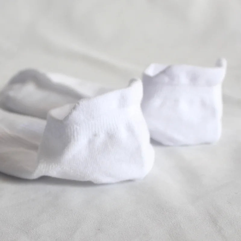Breathable Cotton Low Tube Socks