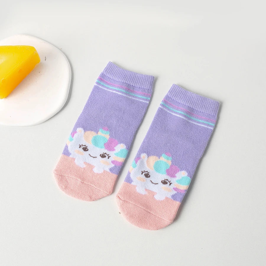 Unicorn Cartoon Kids Sock Set