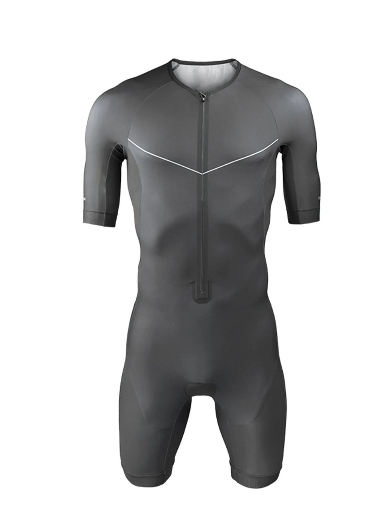 Righttrack Triathlon Race Suit Men's Short Sleeve Skinsuit Long Distance Tri Suits Performance Swimming/Cycling