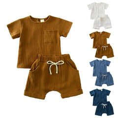Kids Summer Top and Shorts Set