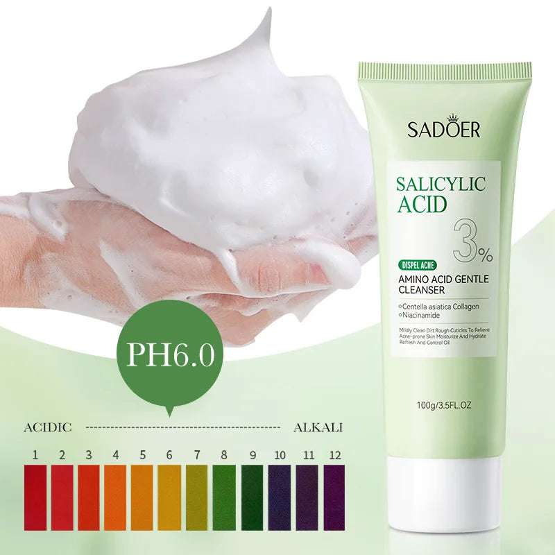 Salicylic Foam Facial Cleanser Wash