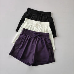 High Waist Yoga Training Shorts