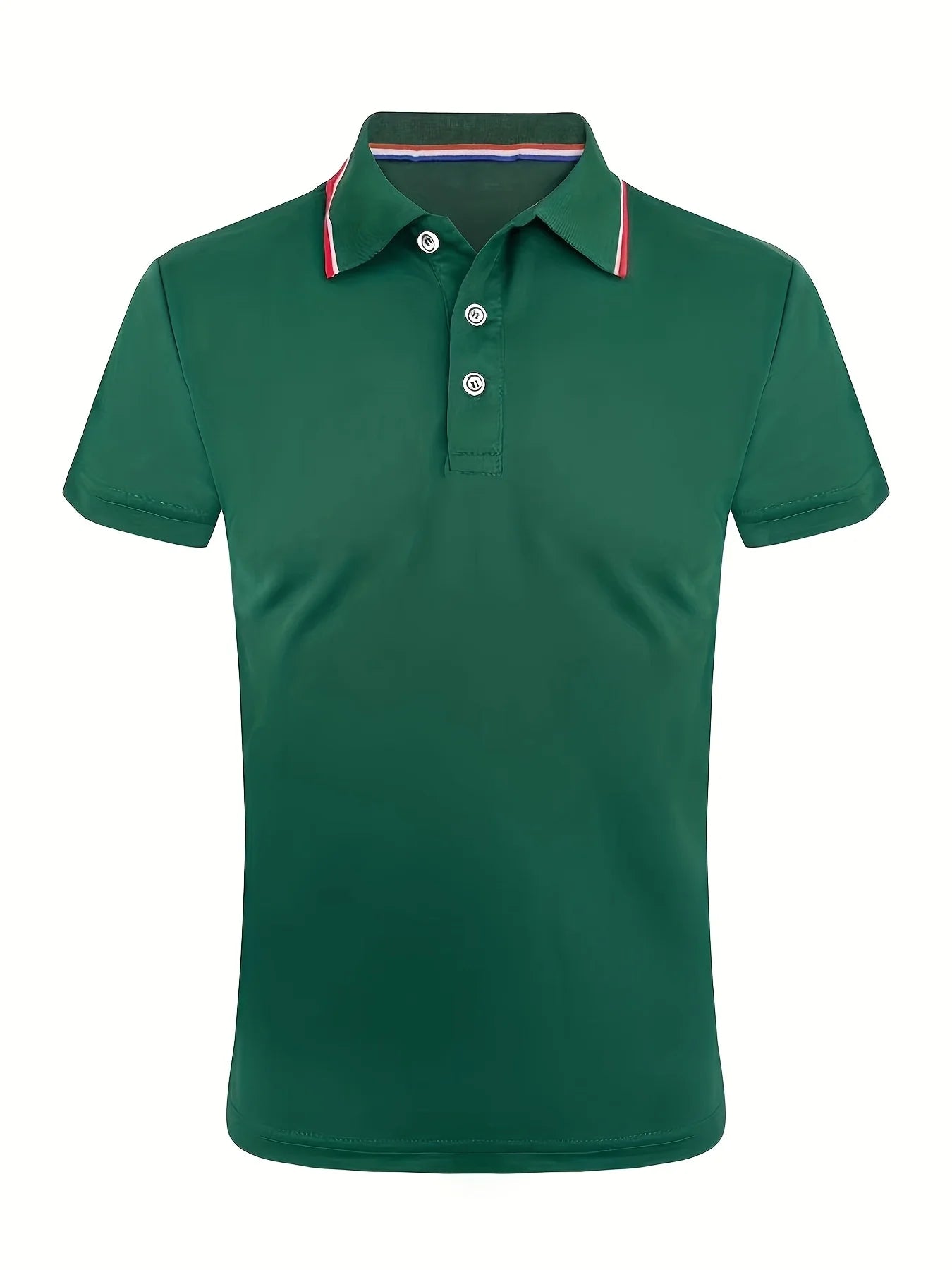 2025 Hot Sale Men's Summer Casual Breathable Comfortable Polo Shirt Men's Solid Color High Quality Short Sleeve T-Shirt