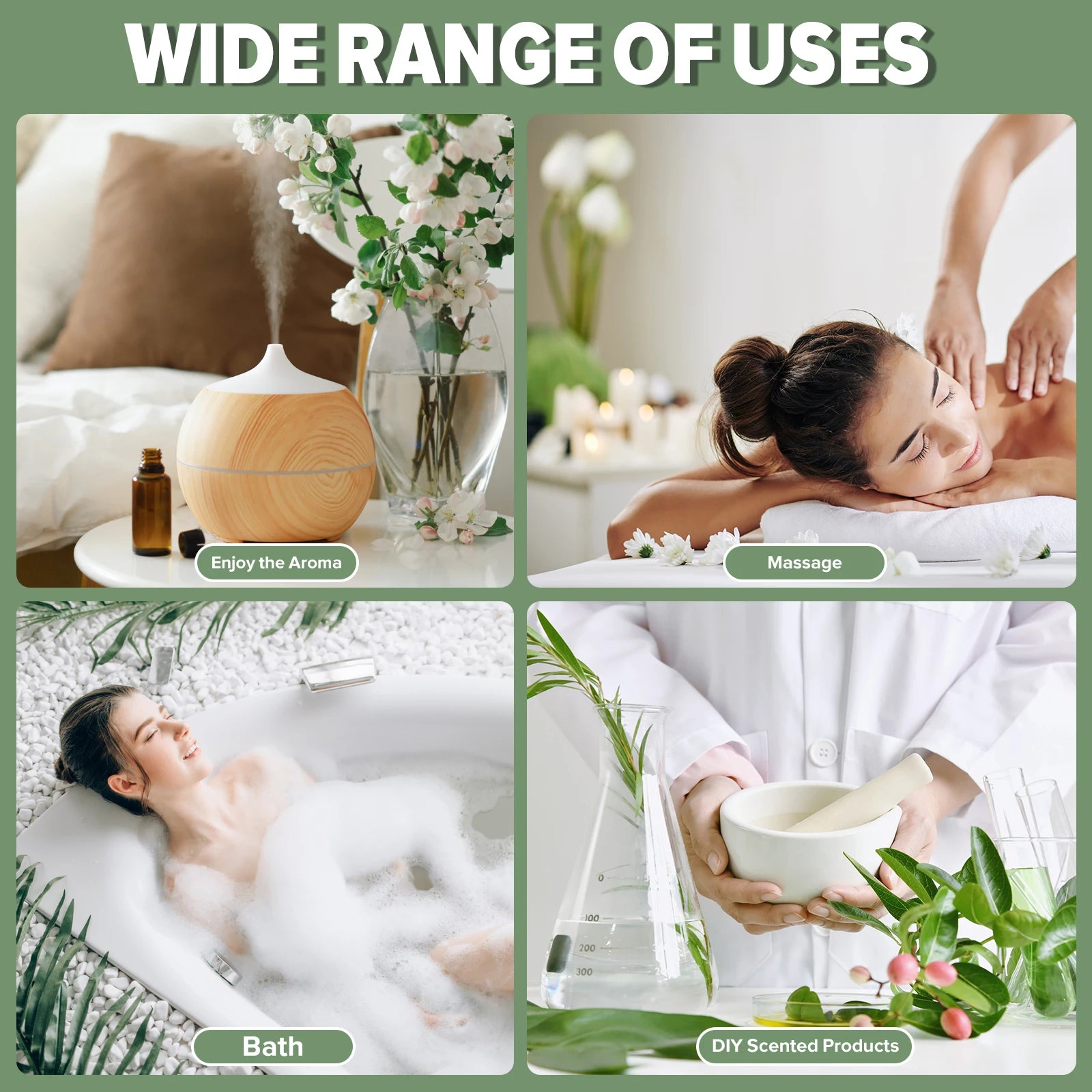 Pure Botanical Aromatherapy Essential Oil