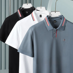 Luxury Cotton Embroidered Summer Polo