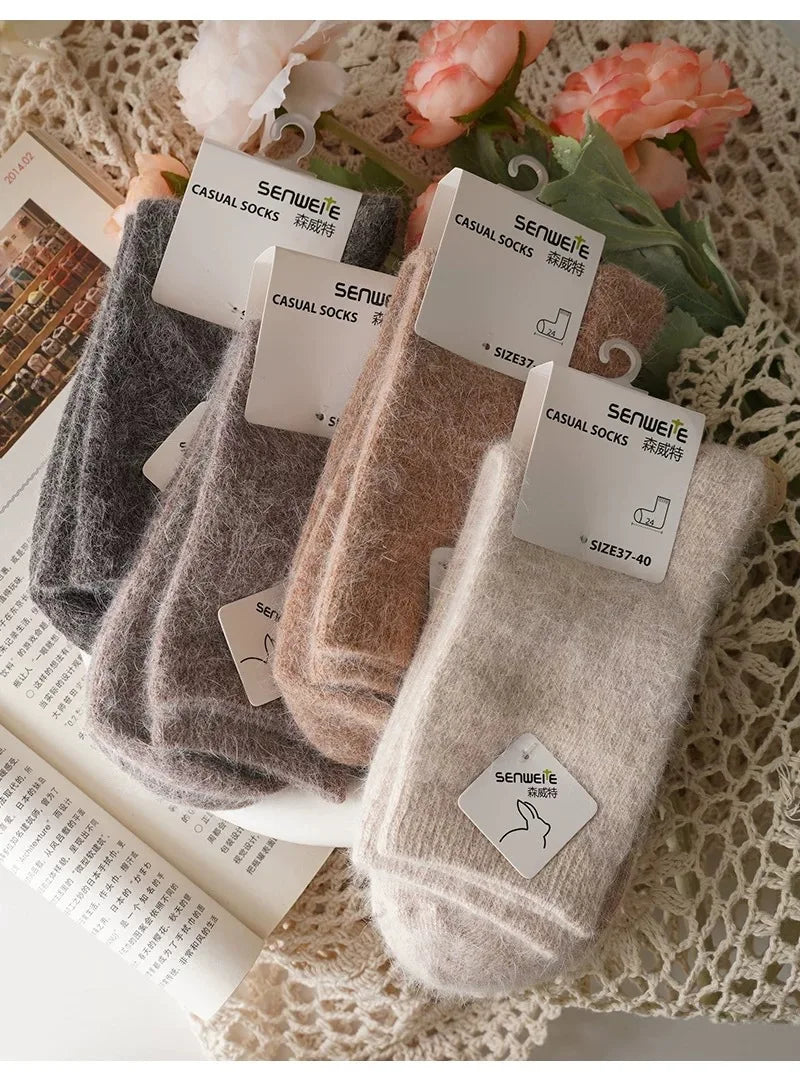 Plush Winter Mid Tube Socks