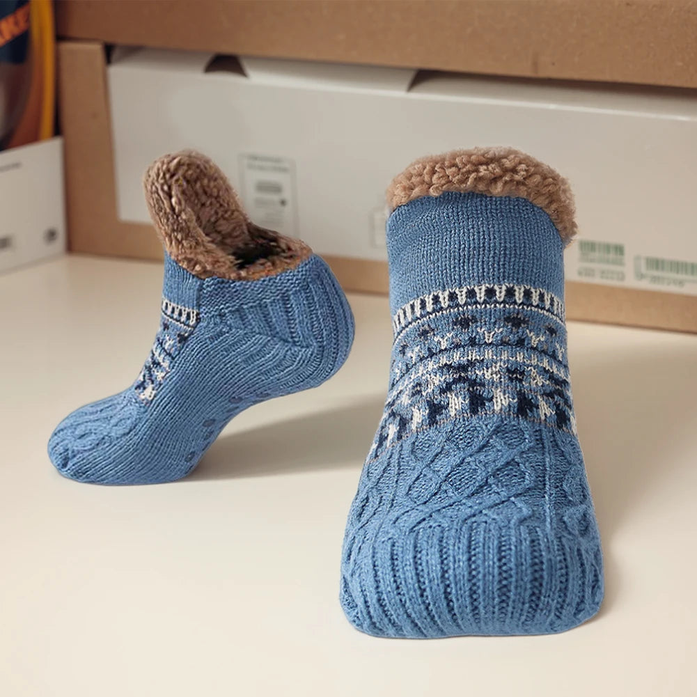 Winter Fuzzy Non-Slip Slipper Socks