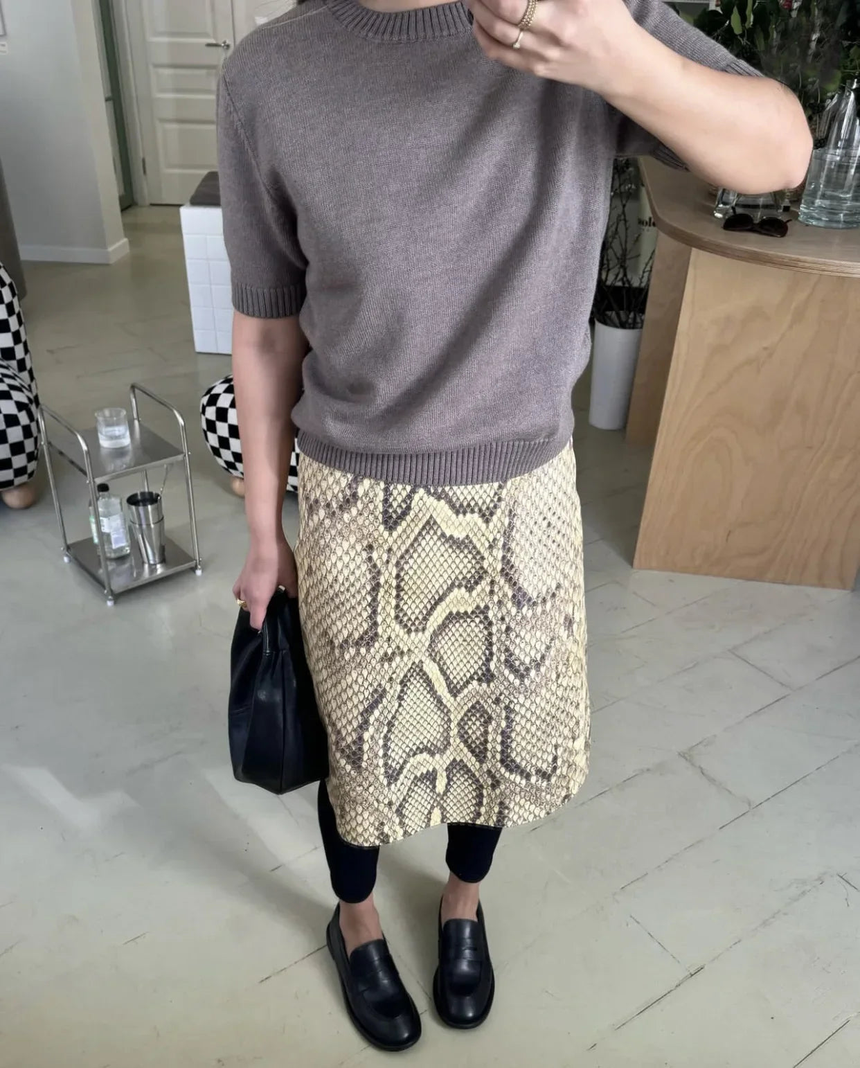 Snakeskin Printed Fashion Premium Edition