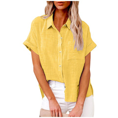 Summer Women Shirts Tops Cotton Linen T-shirt Women Top Camisas Mujer Casual T-Shirt Streetwear Loose Female T-Shirts New Shirt