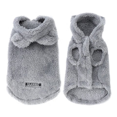 Cozy Fleece Pet Hoodie Coat