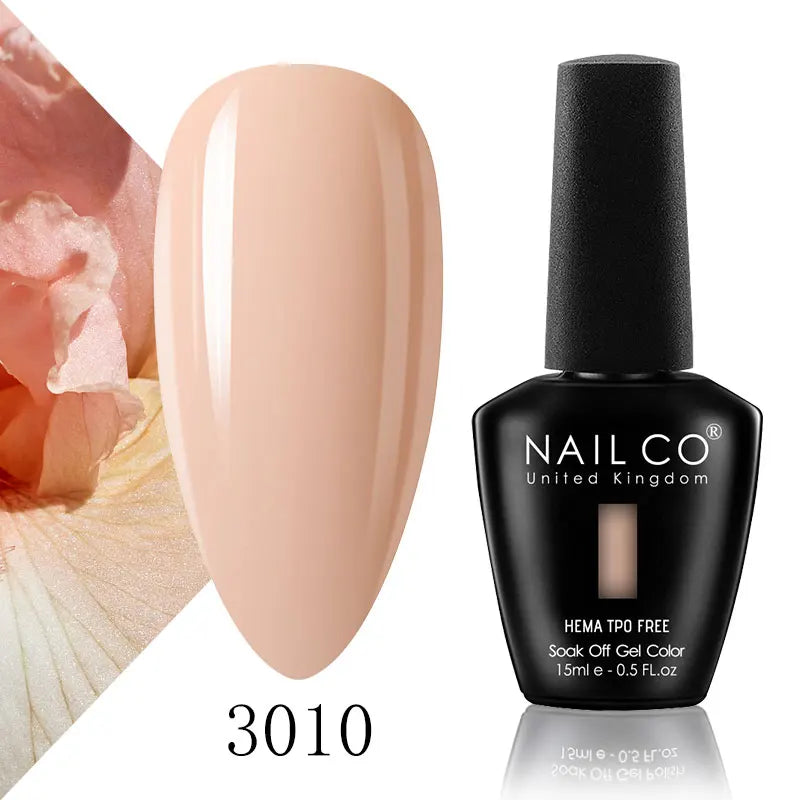 NAILCO 15ml Nail Gel Polish Semi Permanent UV Varnish Nails Art Gel Vernis Manicure TOP BASE Nails Products Supplies Equipment