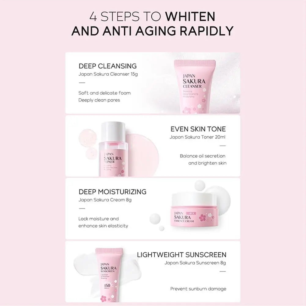 Sakura Complete Facial Care Set
