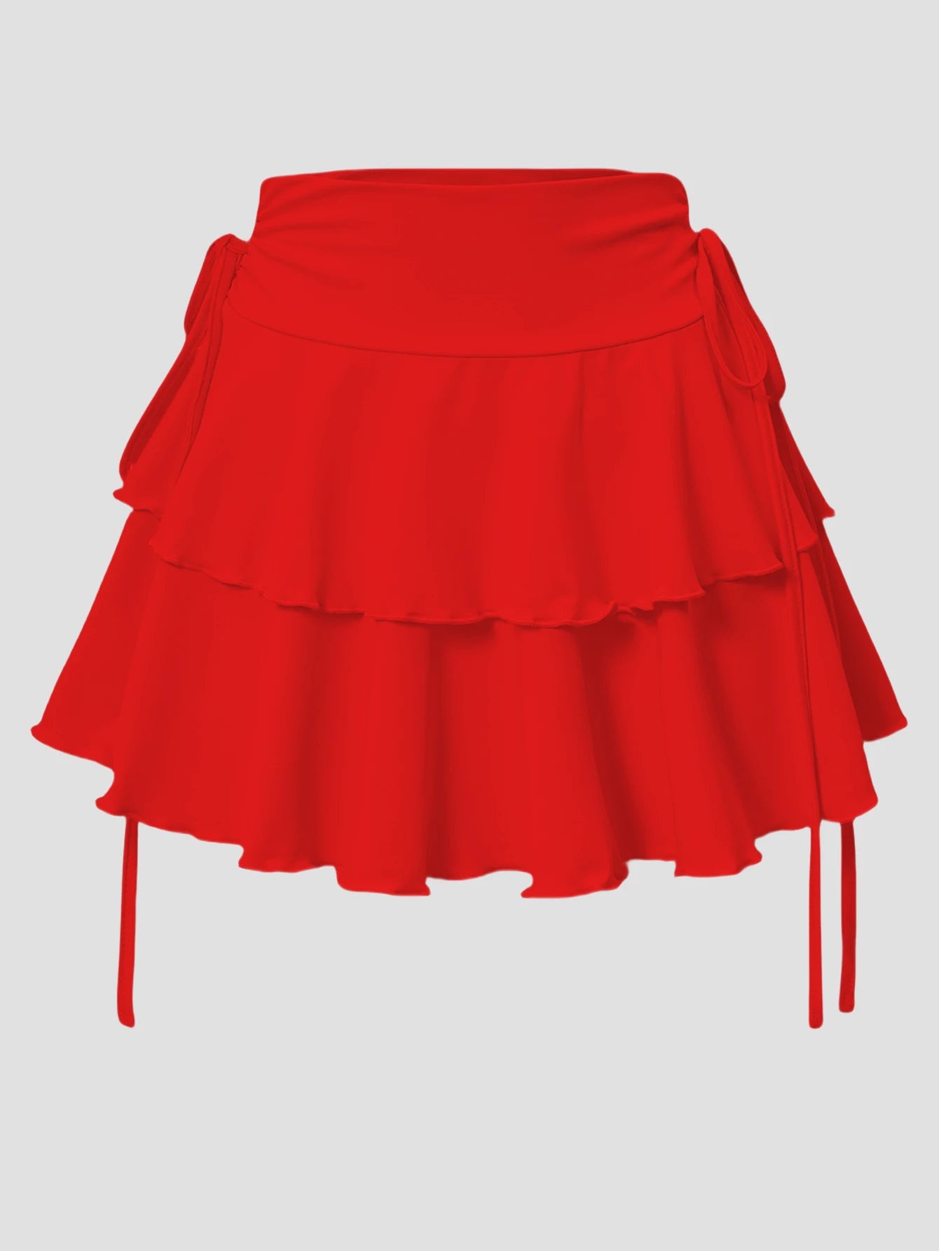 Modern High Waist Mini Skirt