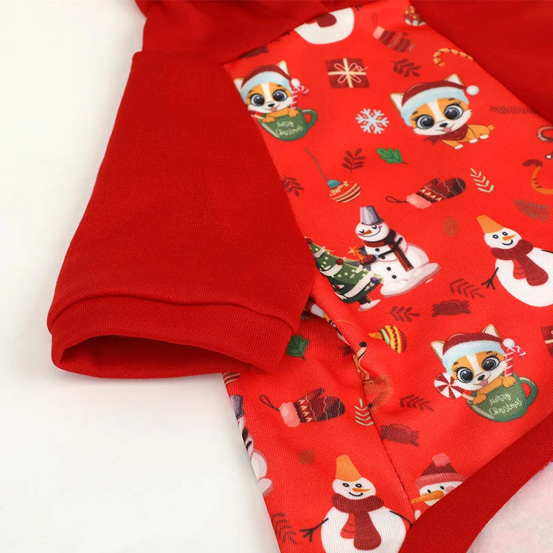 Festive Pet Christmas Holiday Hoodie