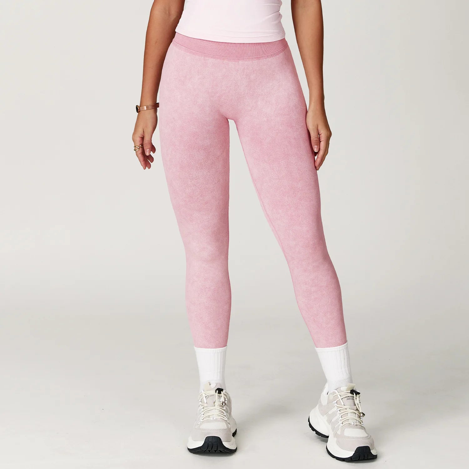 Solid Color Women Yoga Pants High Waist Stretch Gym Leggings Fitness Running Trousers