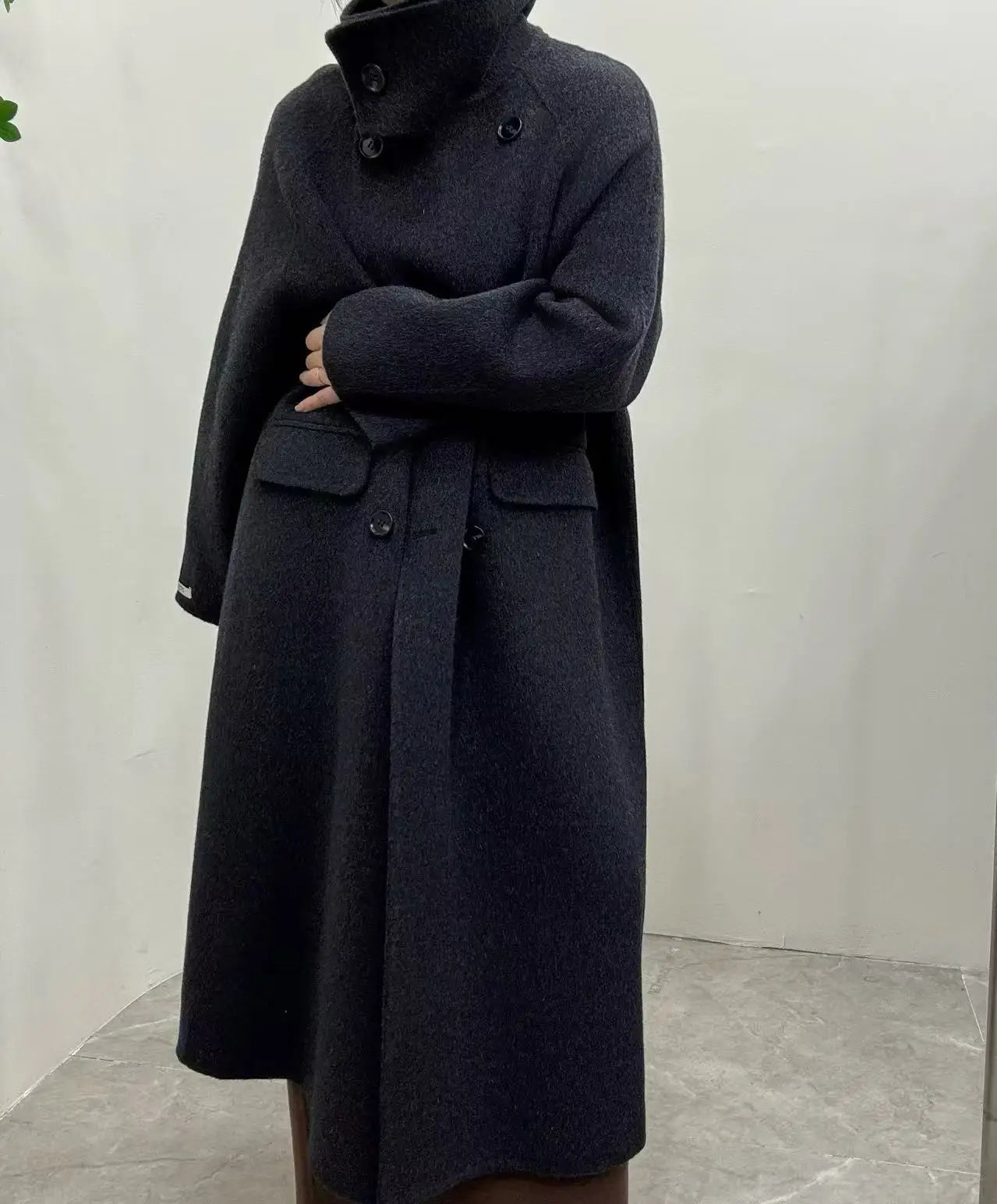 Retro Double-Sided Wool Short Coat
