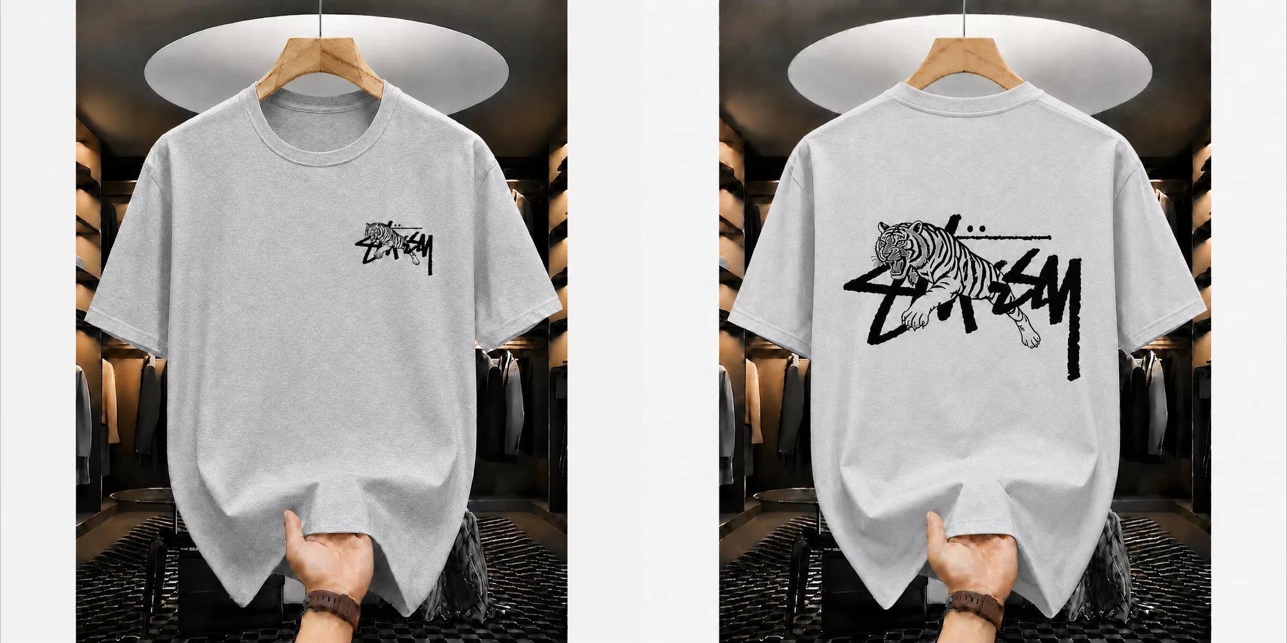 2026 Summer New Women's T-shirts Luxury Printed Top Pattern Short Sleeve Hip Hop T-shirt Men's Clothing Women's Alphabet T Shirt