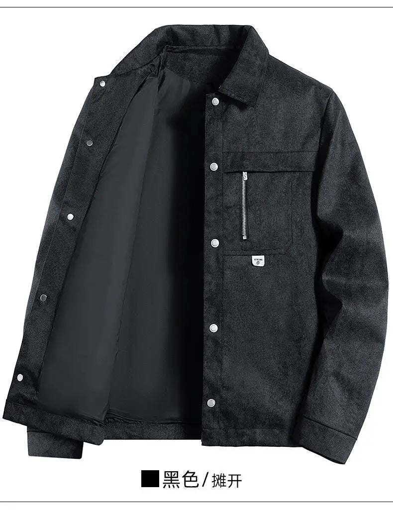 Loose Casual Button Jacket