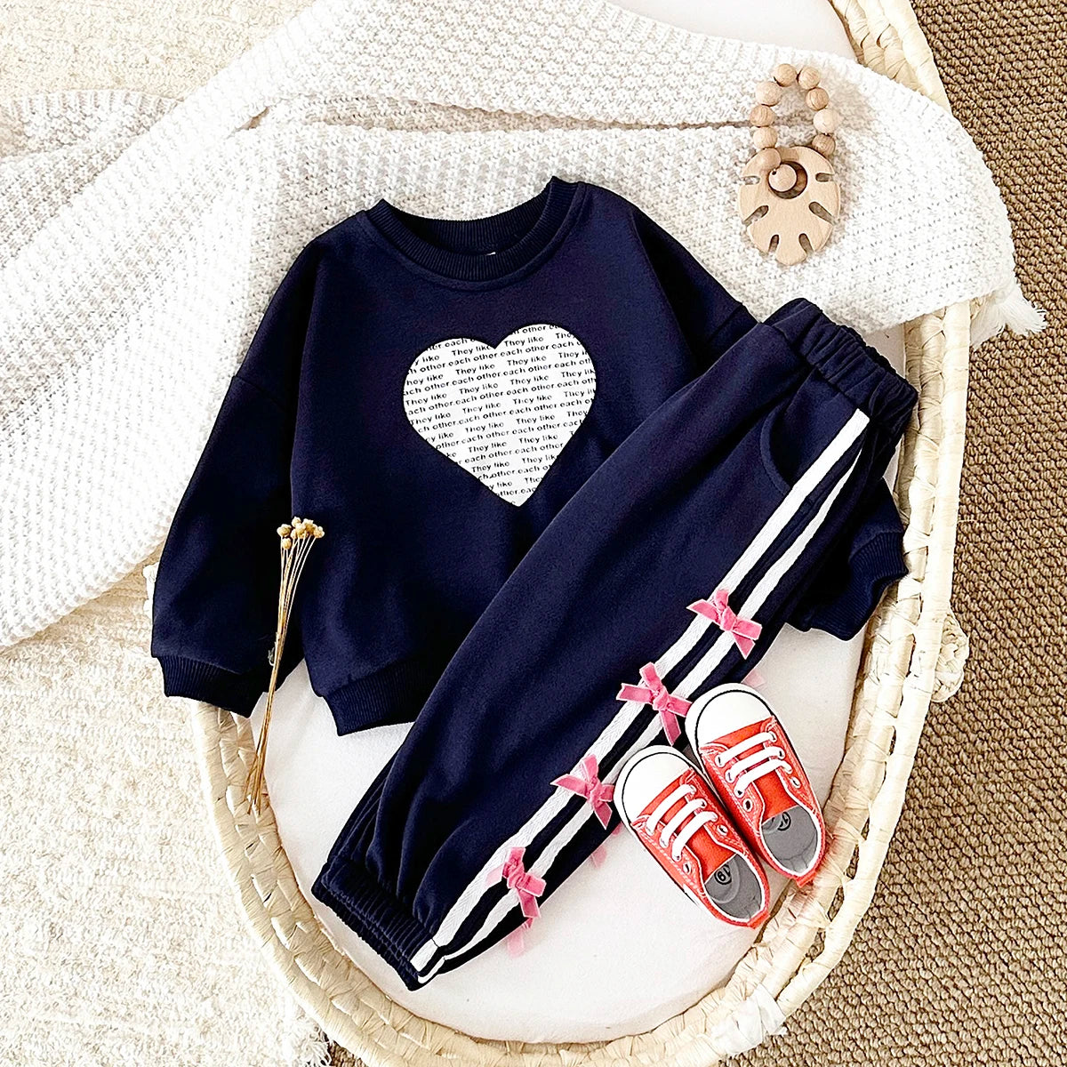 Sweet Baby Girl Autumn Set